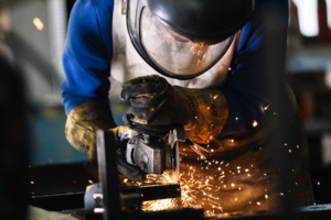 Schutzzaun Schutzgitter Maschinenschutz Stahlbau