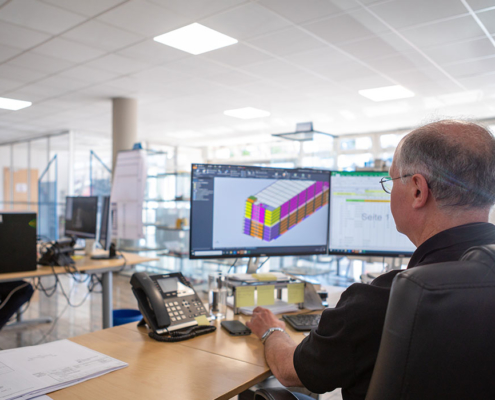 Konstruktion und Entwicklung