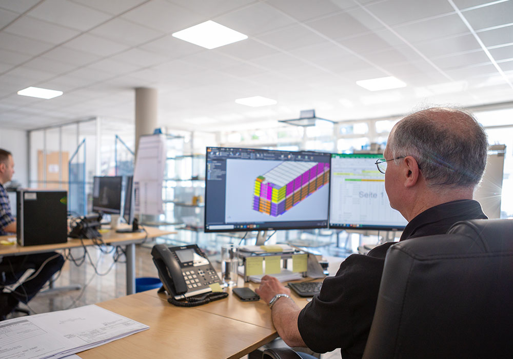 Konstruktion und Entwicklung