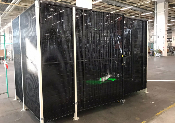 EcoSteel Schutzzaun Schweißschutz