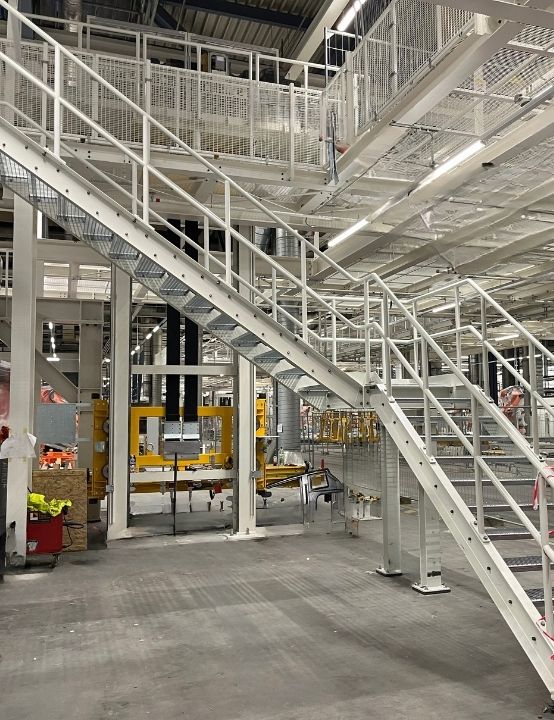 industrieller stahlbau