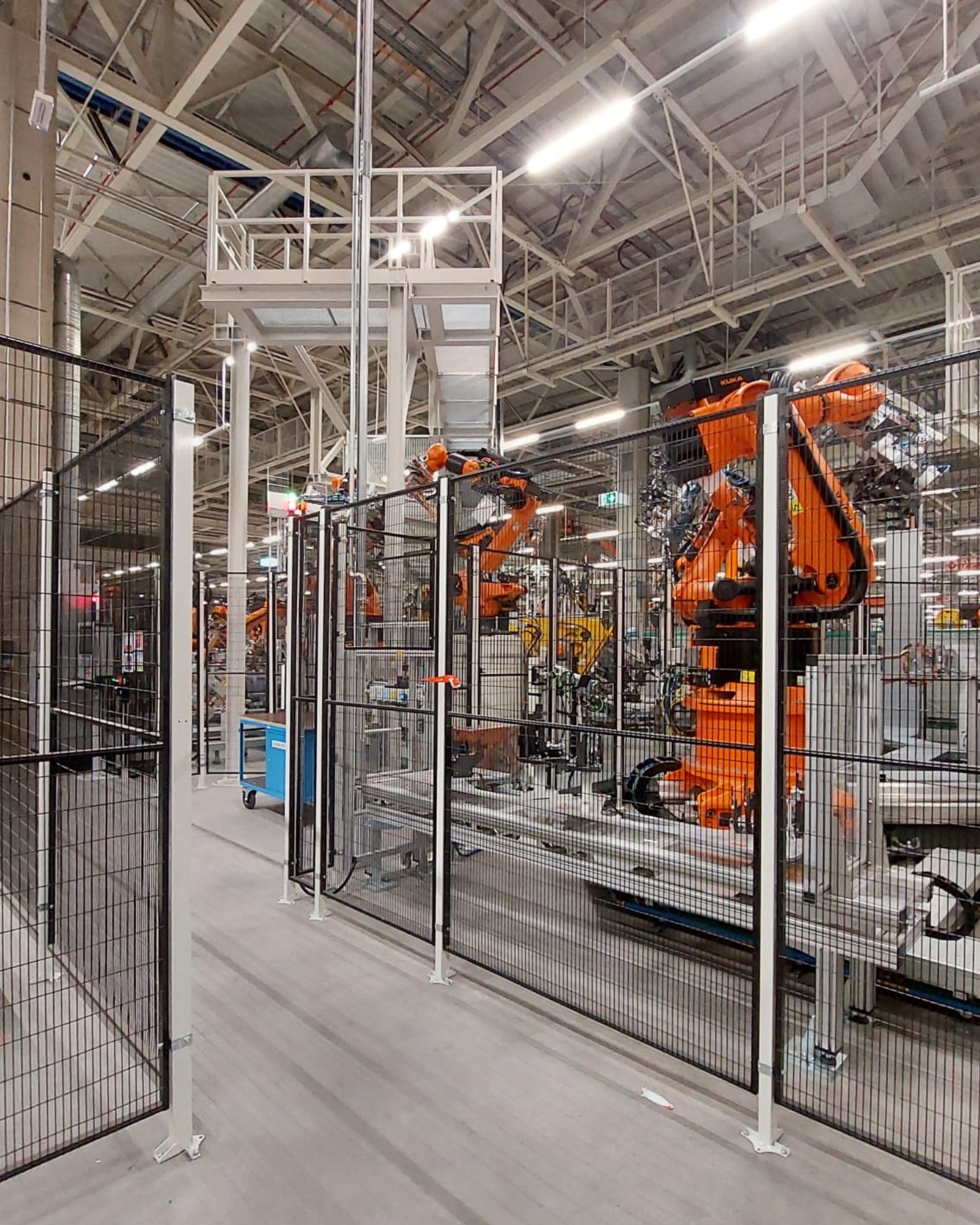 Schutzzaunsysteme für industrielle Anforderungen