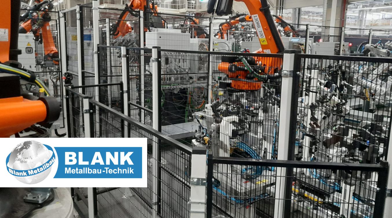 Schutzzaunsysteme für Robotik, Automation