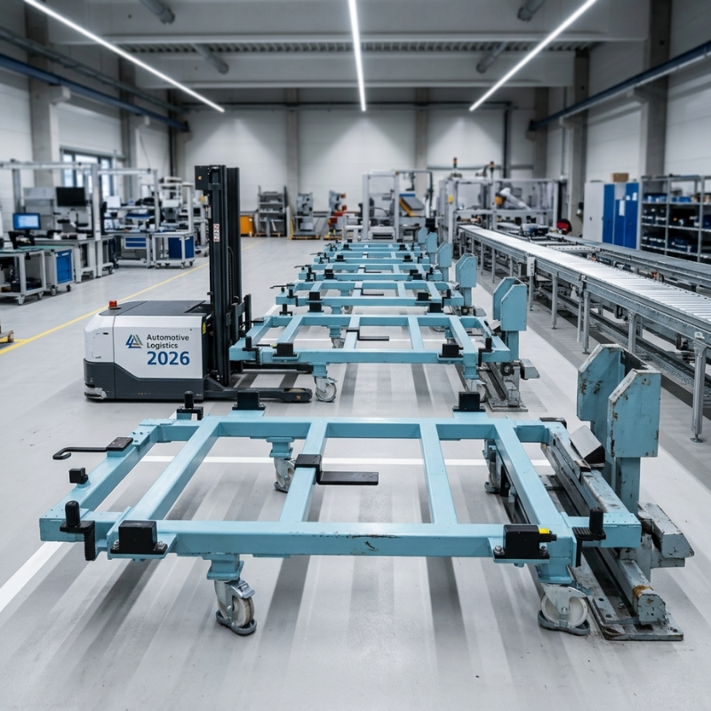 Trägerwagen für automatisierte Logistik