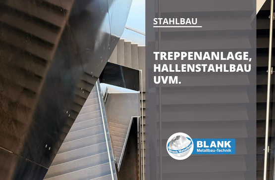 Projekt Stahlbau Treppenhaus